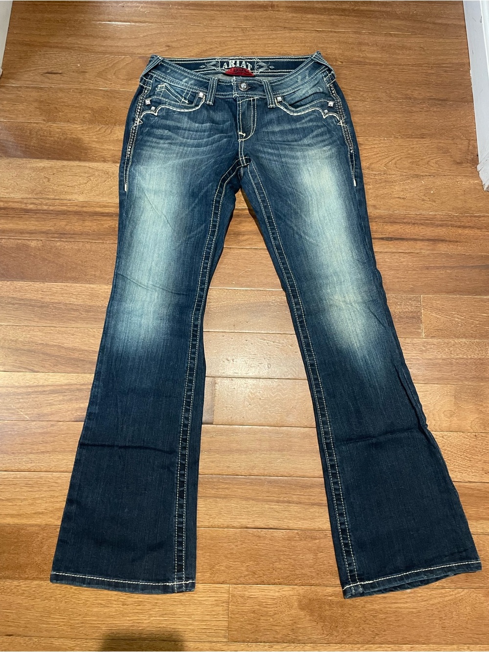Ariat Ruby Women's Medium-Dark Blue Flare Jeans